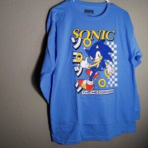 SONIC THE HEDGEHOG LONG SLEEVE SHIRT